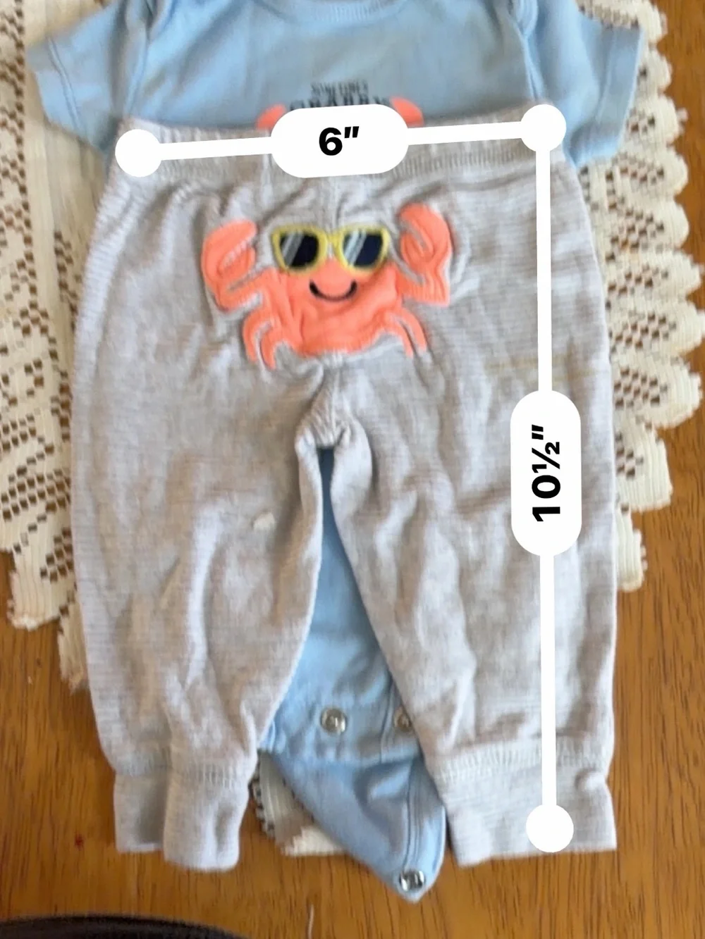 Baby Girl 3-6M Summer Bundle | 6 Pieces | Converse, Carters, Garanimals